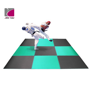 <b>Roll</b> Out Checkered EVA <b>Mat</b> 20mm Thick for Home Dojo Garage Gym Setup - Product Image 1