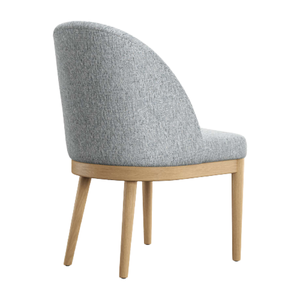 Silla de Comedor de Madera de Estilo Lujoso con Cojín de Terciopelo de Alta Calidad para Muebles de Interior y Exterior - Product Image 3