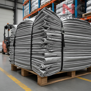 Bâche de protection extra épaisse haute densité, doublement laminée, pour sol et toit, toutes saisons, usage industriel extérieur - Product Image 5