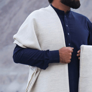 Châle d'hiver classique pour homme, tissu tissé chaud de qualité supérieure, confortable, élégant, vêtement traditionnel pour homme - Product Image 4