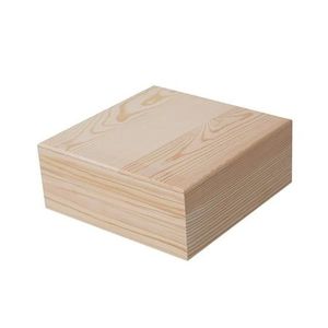 Organizador de Almacenamiento Rústico para el Hogar, Caja de Almacenamiento de Alimentos de Madera, Rectangular, con Tapa con Bisagras, Diseño Minimalista, 1 Capa, Apto para Lavavajillas - Product Image 3