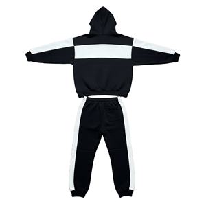 Conjunto Deportivo Personalizado para Hombre, 100% Algodón Grueso, Calidad Premium, Logotipo Bordado Personalizado, Sudadera Extra Grande de 2 Piezas - Product Image 2