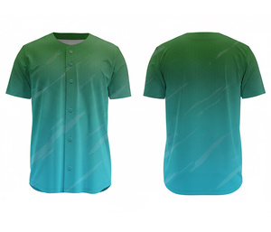 Camiseta de Béisbol de Alto Rendimiento, Uniforme Deportivo Ligero con Logotipo y Números Personalizados |   Base de Poliéster Transpirable - Product Image 4