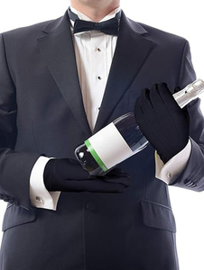 Brand New 2026 <b>Men</b> Women White Full Finger Wrist Smooth Evening Party Formal Bridal Stretch High Quality White Cotton <b>Gloves</b> - Product Image 3