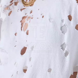 Men's Oversized <b>White</b> <b>T</b>-<b>Shirt</b> Short Sleeve O-Neck Street Style Silk Screen Printed Breathable 100% Cotton Jersey Fit - Product Image 5