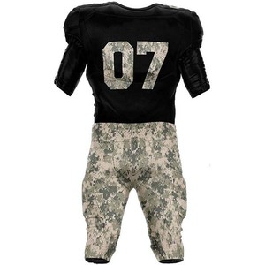Affordable Price American Football Uniform Customized Team Wear Men's American Football Uniform - Product Image 3