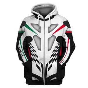Sudadera con Capucha de Motocross Personalizada de Poliéster Suave, Protección Duradera, Flexibilidad, Comodidad, Transpirabilidad, Calidez, Rendimiento Confiable, Logotipo Personalizado - Product Image 3