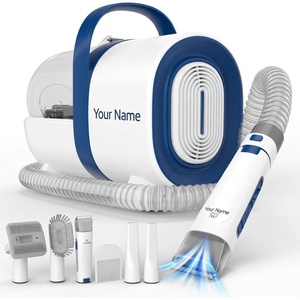 Kit de Toilettage Professionnel 7-en-1 pour Chiens DGV-P2Pro-B – Tondeuse à Poils pour Animaux à Faible Bruit avec Aspiration – Options OEM/ODM – Vente en Gros - Product Image 1