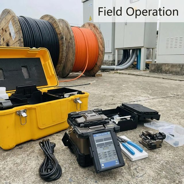 Japan 99S CT60 Fusion Splicer for High Quality Need Big Backbone Project FTTX Data Center