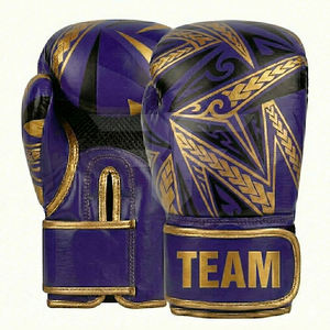 Guantes de Boxeo Personalizables de Cuero Suave y Cómodo para Adultos, Tamaños Disponibles: 6oz, 8oz, 12oz, 14oz, 16oz, para Deportes y Actividades al Aire Libre - Product Image 3