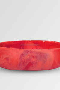 "Bol artisanal en résine époxy Pièce d'art décoratif unique pour bureau à domicile ou cadeau Bol en acrylique de conception inspirée de l'océan - Product Image 3