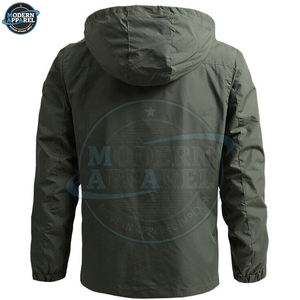 Vestes de pluie pour hommes de haute qualité, nouveau style, tendance, avec logo personnalisé, nouvelle arrivée, veste de pluie ajustable pour homme - Product Image 2