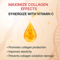 OEM Düşük Moleküllü Kolajen Peptit Vitamin C Probiyotik Karışımı Antioksidan Doğal Güzellik Takviyesi Tozu 30 Poşet Yetişkinler İçin