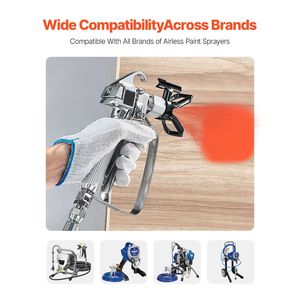 Pistola de Pintura sin Aire de Alta Presión 3600PSI con Kit de Junta Giratoria de Punta 517 - Product Image 2