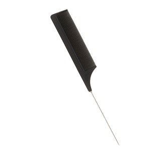 Peine profesional de peluquería para el hogar con diseño de cola de rata para separar el cabello, recortar, seleccionar y teñir, herramienta para extensiones de cabello - Product Image 4