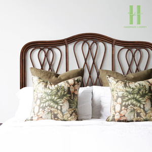 Best Seller Rattan Bed with Simple <b>Headboard</b> Headbed <b>Panels</b> Use For Home And Hotel Furniture Factory Direct Rattan 2026 - Product Image 4