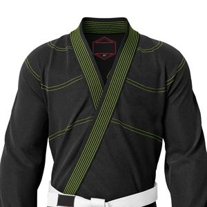 Logotipo personalizado Jiu Jitsu Gi brasileño adulto Karate traje Judo Kimono Dropshipping uniforme de entrenamiento para artes marciales - Product Image 3