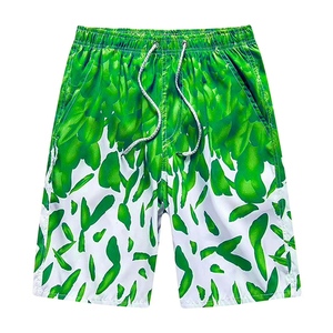 Shorts de bain unisexes en maille 100% polyester respirant à séchage rapide avec logo personnalisé, nom et marque imprimés - Product Image 6