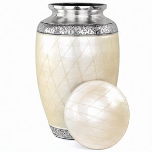 Urnas Funerarias Decorativas de Aluminio para Guardar Cenizas Humanas Cremadas, Hermoso Diseño, Urna Funeraria para la Pérdida de Mascotas y Seres Queridos - Product Image 1