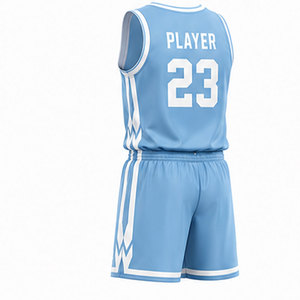 Tenue de basketball respirante conçue pour les compétitions intenses avec des matériaux légers et des tailles et couleurs personnalisées - Product Image 4