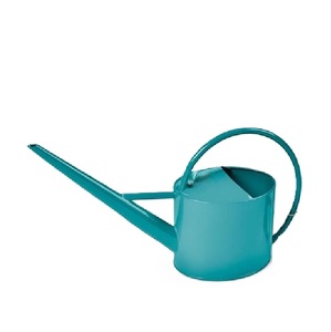 Arrosoir en métal au design élégant avec un look vintage, capacité de 1,5 L, finition revêtue de violet, pour l'intérieur/l'extérieur, jardinière décorative pour fleurs - Product Image 4