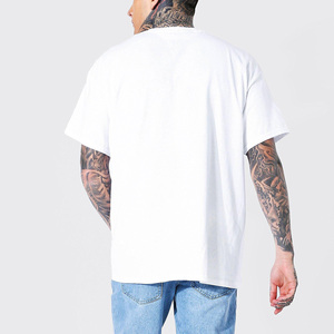 2026 New Men's <b>T</b>-<b>Shirts</b> Oversized <b>White</b> <b>T</b>-<b>Shirt</b> Short Sleeve O-Neck Street Style Cotton Jersey Printed Letter Design Front Logo - Product Image 2