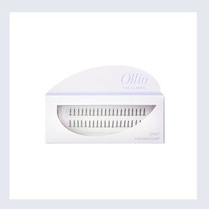 Extensions de cils Ollio coréennes, cils individuels classiques en grappe, paquet unique, effet pointu, fabriqués en Corée - Product Image 5