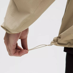 Chaqueta Deportiva Oversize de Verano para Hombre, con Logo Frontal Personalizado, Estilo Vintage, Corte Holgado, Cierre de Cremallera, Cuello Redondo, Impermeable y Transpirable - Product Image 5