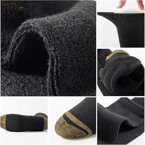 Chaussettes noires courtes pour la course à pied, respirantes, couleur unie, en spandex et polyester tricoté, épaisseur standard, pour adultes, chaussettes décontractées d'été - Product Image 6