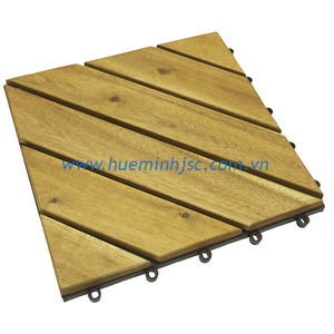 Carreaux de terrasse robustes de haute qualité pour patio, piscine, jardin, balcon, amélioration de l'habitat, décoration, carreaux de terrasse en bois d'acacia - Product Image 4