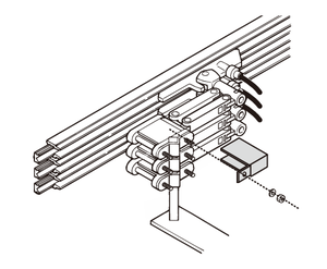 DH58871 ตัวรองรับแขนคอลเลคเตอร์สำหรับรอก Tro Reel HS/ความเร็วสูง (สำหรับรอกแบบ Tandem และแบบเดี่ยว (สำหรับติดตั้งกับคันเบ็ด) - Product Image 2