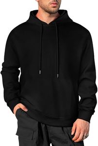 Sudadera con Capucha para Hombre, Estilo Informal, para Otoño, con Logotipo Personalizado, Tejido de Poliéster/Algodón, Etiqueta y Marca Personalizadas OEM - Product Image 4