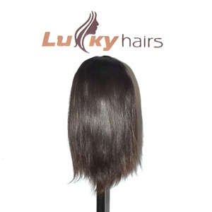 Pelucas de Cabello Indio Remy Virgen de Lujo, Servicio de Fabricación Personalizada, Hechas a Mano con Doble Trama, Encaje Frontal HD, Encaje Completo - Product Image 2