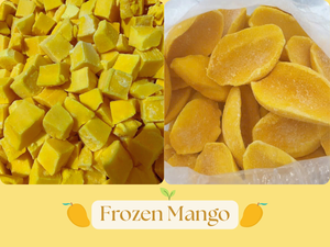 น้ำซุปข้นมะม่วงแช่แข็งทั้งผลไม้สำหรับการผลิตเครื่องดื่มน้ำผลไม้แช่แข็งที่มีรสชาติผลิตในเวียดนาม - Product Image 4