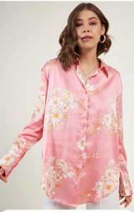 Women Cotton Striped Shirt Long Sleeve Button <b>Down</b> Formal Regular Fit Office Wear Breathable Eco-Friendly Simple Blouse Top - Product Image 2