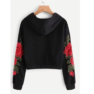 Sudadera con capucha extragrande con bordado para hombre, sudadera básica de algodón mezclado con bordado para hombre, sudadera con capucha con bordado de calidad a bajo precio para hombre - Product Image 3