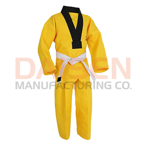 Kimono de BJJ pour homme, uniforme d'arts martiaux en polyester bleu sarcelle et noir, coupe classique, taille adulte - Product Image 4