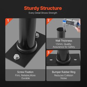 Wall Mounted 2 Inch Weight <b>Plate</b> <b>Rack</b> Heavy Load Capacity 330 Lbs Storage <b>Rack</b> for Fitness Equipment Accessories - Product Image 5