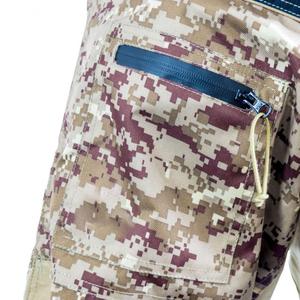 Pantalones de Paintball para Hombre, Estampado de Camuflaje Digital, con Rodilleras Acolchadas, Bolsillos Tipo Cargo, Cinturón Ajustable, Ventilación de Malla, Pantalones Deportivos para Exteriores - Product Image 3