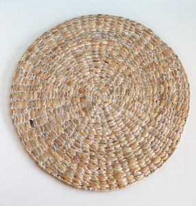 Sets de table décoratifs tissés en jacinthe d'eau, vente en gros, tapis de table écologiques, prix compétitif - Product Image 1