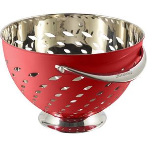 Factory Direct Stainless Steel <b>Colander</b> Bowl with Mixing Bowl Combo for Multi Purpose Use - Product Image 2