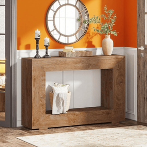 Consolle Lunga Moderna di Lusso in Pino e Quercia per Soggiorno, Ingresso, Appartamento, Hotel - Product Image 3