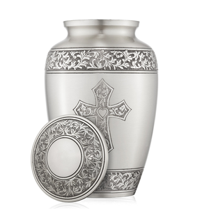 Premium <b>Memorial</b> Beaded Urn Stylish Ashes Storage Container for Remembrance At Best Price - Product Image 2