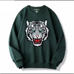 Sweat-shirt personnalisé, nouveau, décontracté, doux, moelleux, plusieurs couleurs, col rond, embossé, pour hommes - Product Image 1