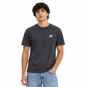 Camisetas Personalizadas de Manga Corta y Cuello Redondo 100% Algodón para Hombre, Pedido al por Mayor, Tallas Grandes, Estilo Urbano Informal, Camisetas Lisas - Product Image 1