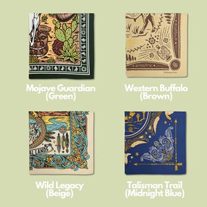 Pañuelo Personalizado de Moda con Estampado a Demanda, 22x22 Pulgadas, 100% Algodón Satinado, Transpirable, Tela Suave Premium, Cómodo y Elegante para Uso Diario - Product Image 6