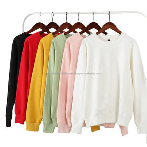 Sudadera Deportiva Unisex de Felpa Gruesa de 600g, Cuello Redondo, Personalizable con Logotipo OEM, Sudadera Informal Lisa - Product Image 1