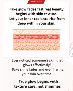 Gel exfoliant professionnel avec formule éclatante, sans parabène et sans silicone, fabriqué en Corée, LHA doux pour les peaux sensibles - Product Image 2