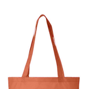Bolsa de compras con asa larga de la mejor calidad, precio económico, logotipo personalizado y color sólido. - Product Image 5