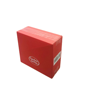 Caja de Cartón Ranurada de Cartón de Marfil de Alta Calidad con Logotipo Personalizado de Lujo para Envasado de Alimentos (Chicle, Papas Fritas, Sushi) Ecológica - Product Image 1